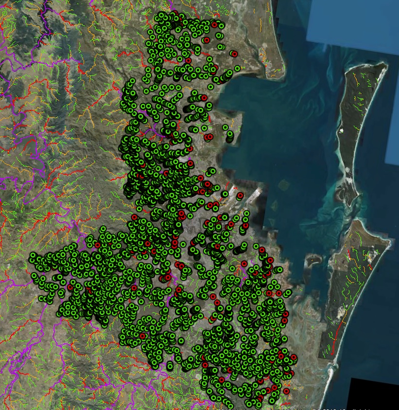 Aerial view Greater Brisbane.