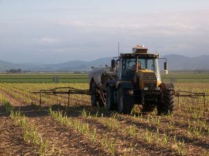 CS Environmental applies liquid nutrients to trial site