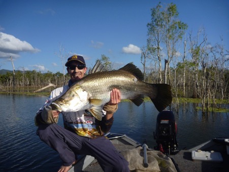 Trent Power from CS Environmental with a very big fish.