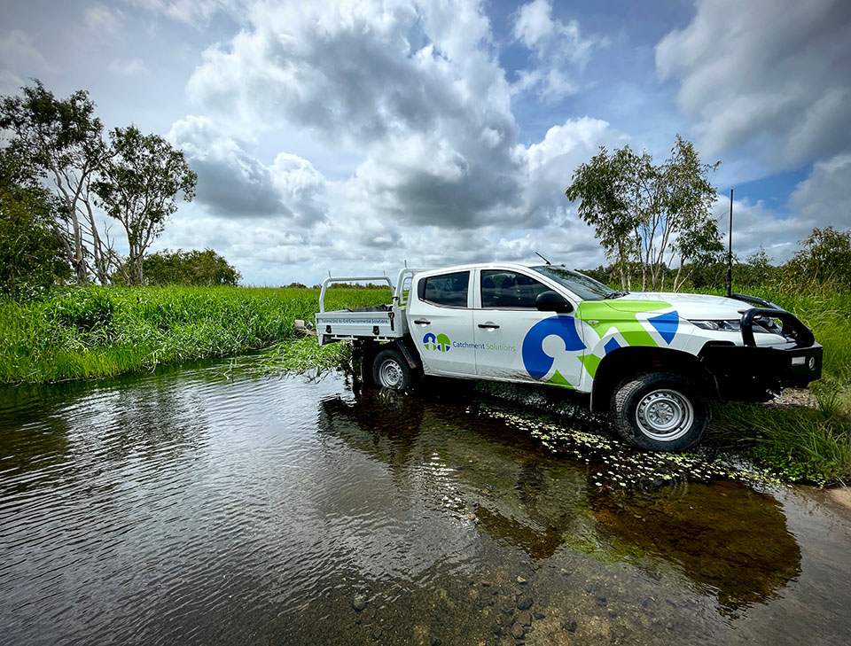 CS Environmental Ute Marklands Station wetlands crossing